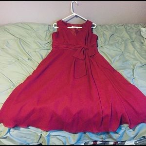 Chadwick’s Red Dress
